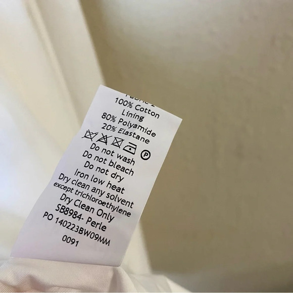 House of CB 'Perle' White Lace Trim Midi Dress size XS‎ - Picture 10 of 16